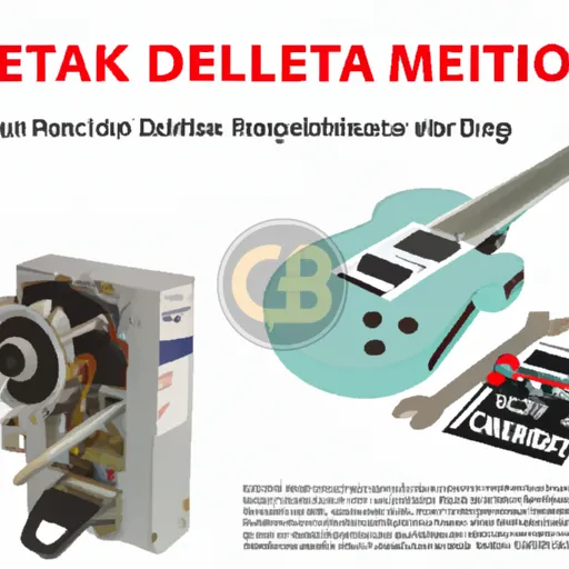 Delta Marka Servo Motor ve Servo Sürücü Tamiri