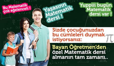 Antalya Özel Matematik Dersi