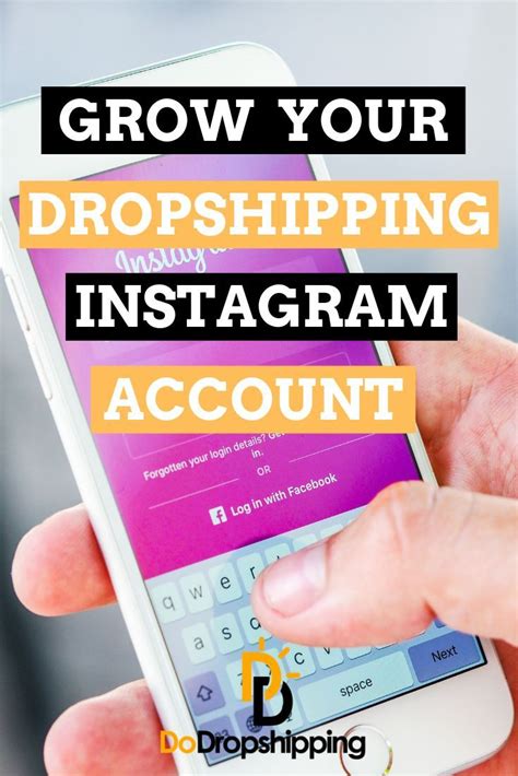 Dropshipping Instagram hesapları