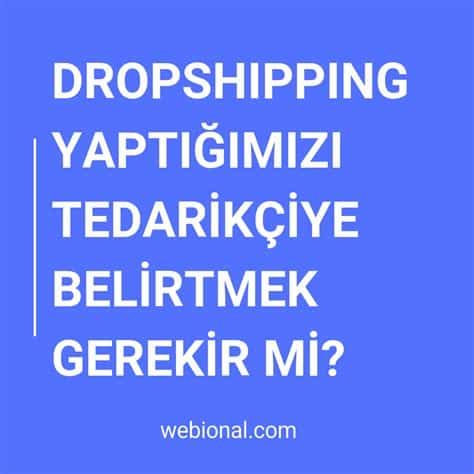 Dropshipping için araçlar