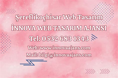 ANKARA ŞEREFLİKOÇHİSAR Web Tasarım