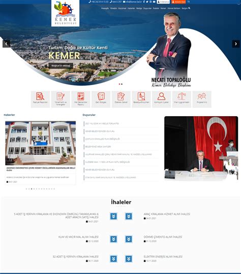 ANTALYA KEMER Web Tasarım